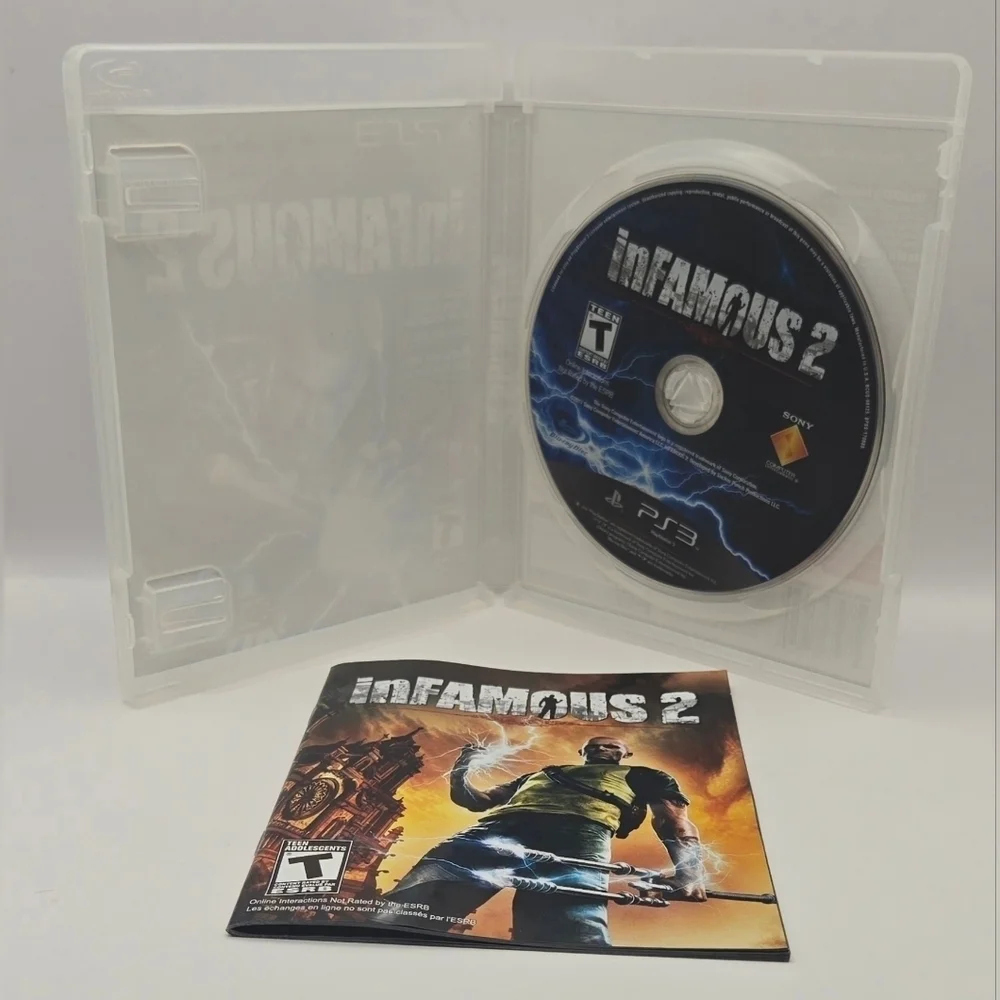 inFAMOUS 1 & inFAMOUS 2 PS3 Game Bundle Tested Complete - Picture 16 of 16